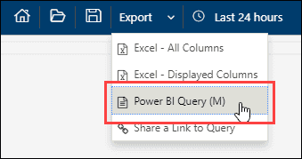 Exporting Log Analytics queries to Power BI